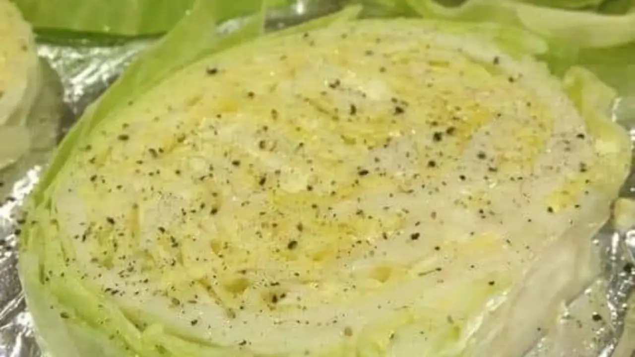 Baked cabbage steaks Recipe