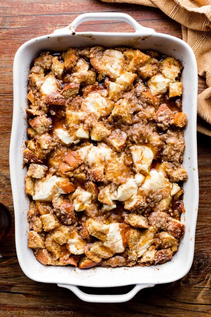 baked french toast casserole with cream cheese 850x1276 1