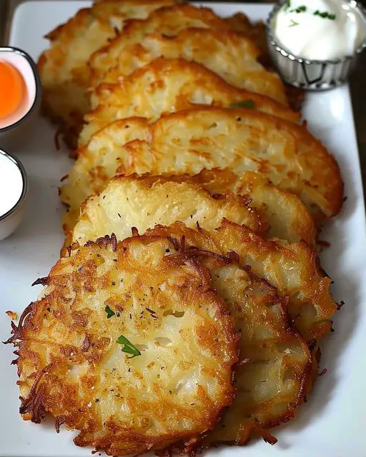 GERMAN POTATO PANCAKES