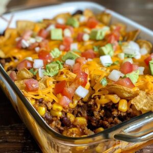 Easy Steps to Make Walking Taco Casserole - PST-Algerie