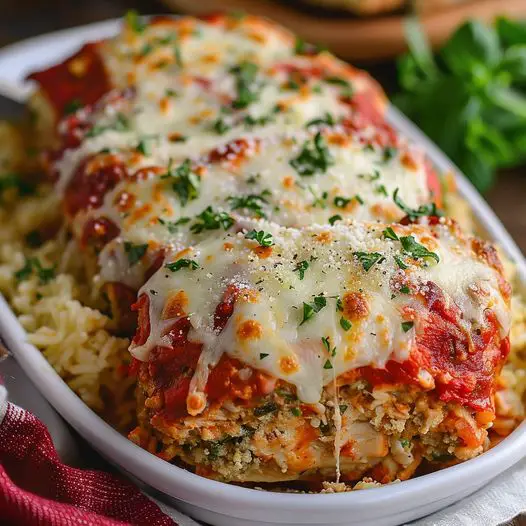 Parmesan Chicken Meatloaf