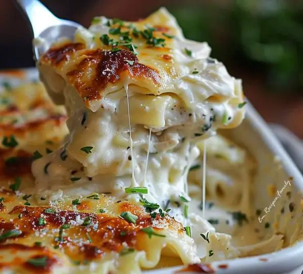 Ultimate Chicken Alfredo Lasagna