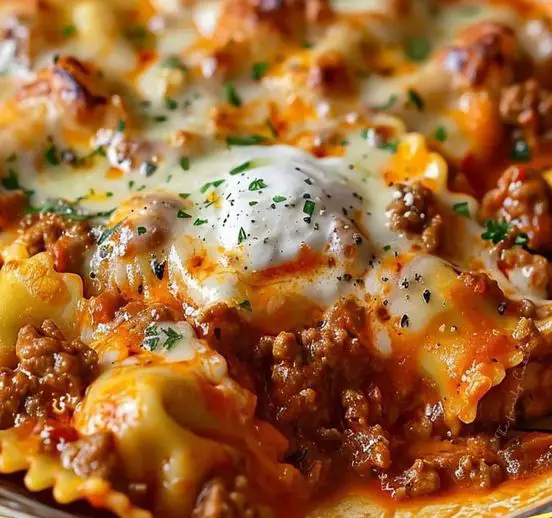 Million Dollar Ravioli Casserole