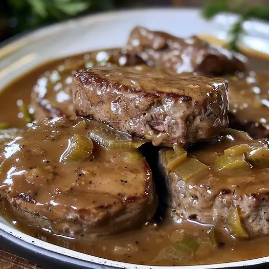 How to Make Slow Cooker Cubed Steak with Gravy