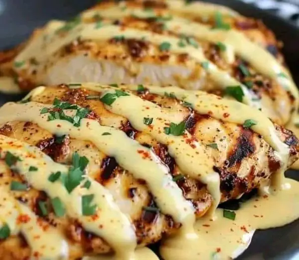 Mexican Chicken with Cheese Sauce