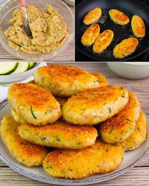 Chicken and Zucchini Fritters: The Tasty Low Carb Appetizer Recipe