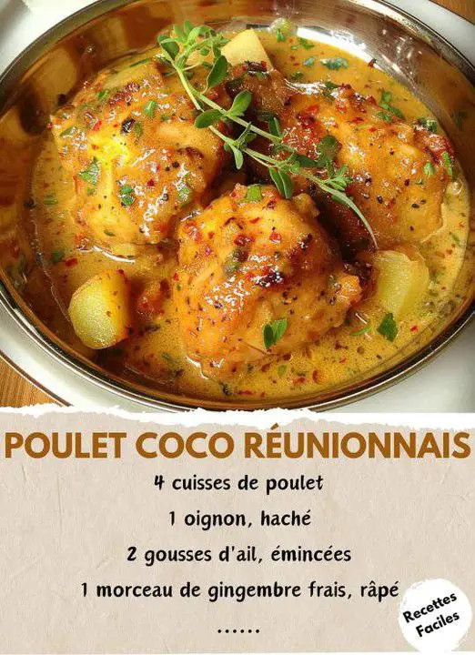 Poulet Coco Réunionnais