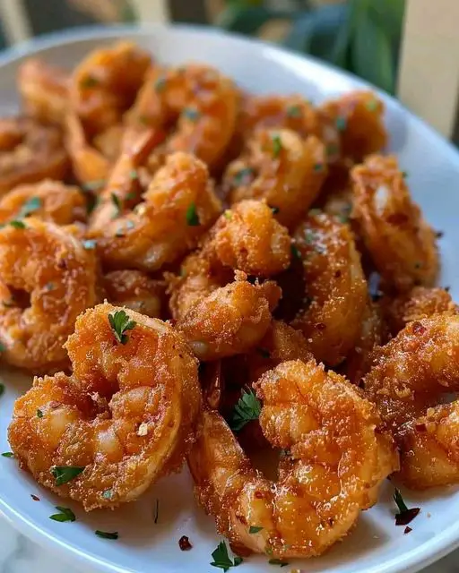 Hot Honey Fried Shrimp