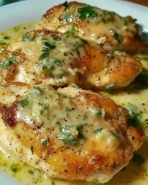 Discover the Secrets to Making Delicious Creamy Garlic Butter Parmesan Chicken at Home!