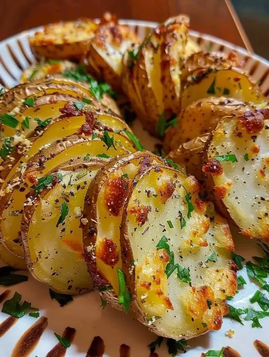 Sliced Baked Potatoes