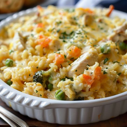 Cooking Creamy Chicken Rice Casserole