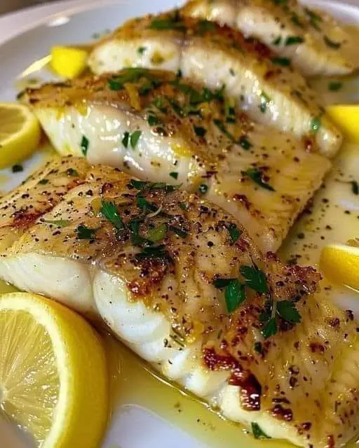 Zesty Lemon Butter Fish Fillet