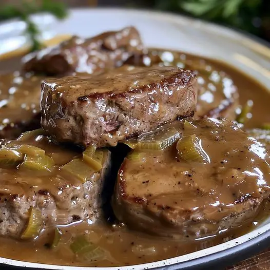 How to Make Slow Cooker Cubed Steak with Gravy