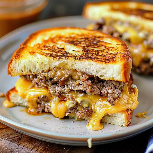 Cheesy Patty Melts with Special Sauce