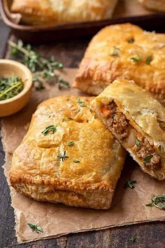 Delicious Hand Pies with Chicken and Veggies