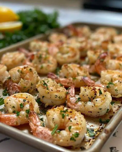 A Taste of Magic: Baked Shrimp in Lemon Butter Sauce Recipe