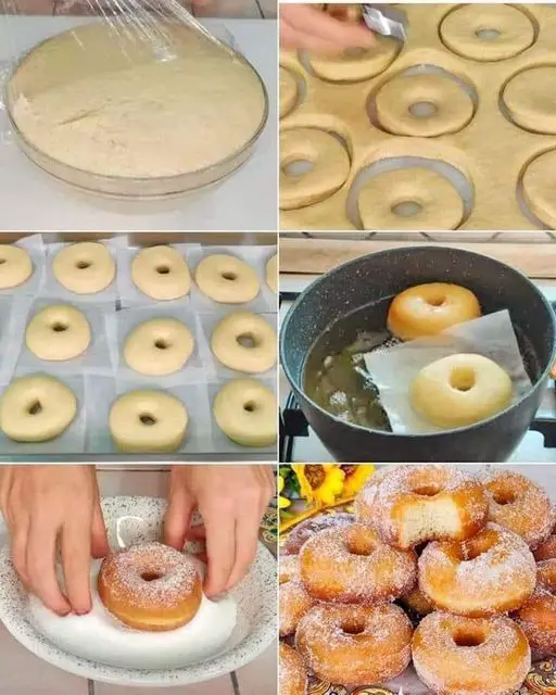 Simple Homemade Sugar Donuts