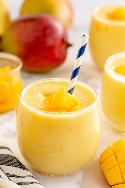 Healthy Mango Smoothie Recipe