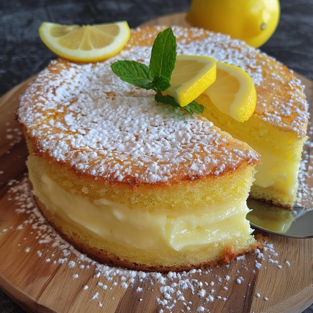 Lemon Custard Cake