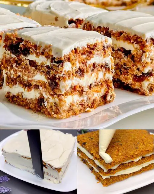 Juicy Carrot Cake | No Flour, Sugar, Butter, or Eggs!