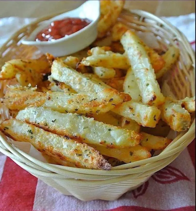 Baked Garlic Parmesan Fries