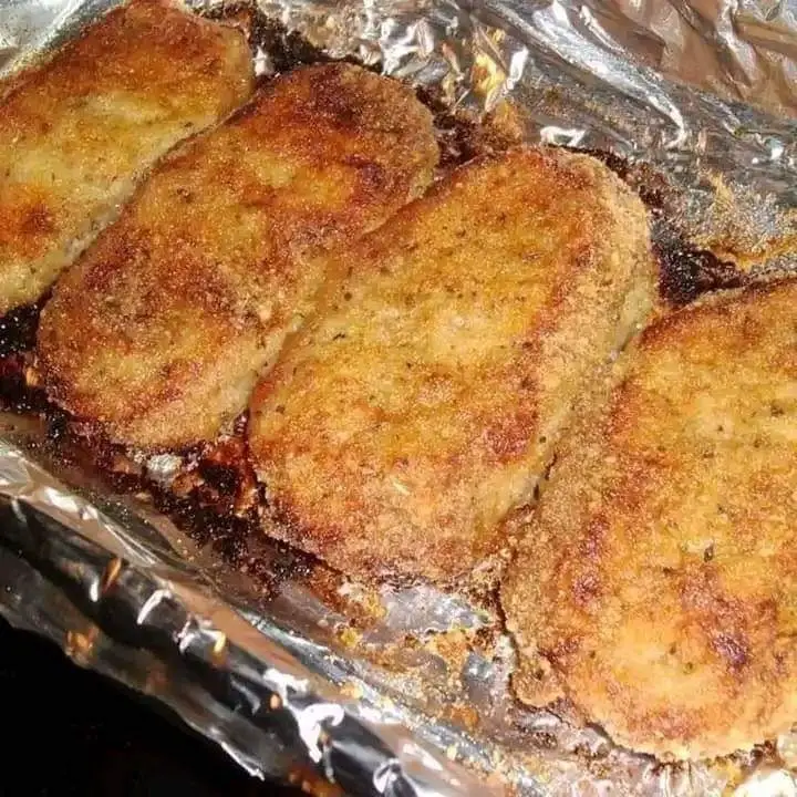 Parmesan Baked Pork Chops