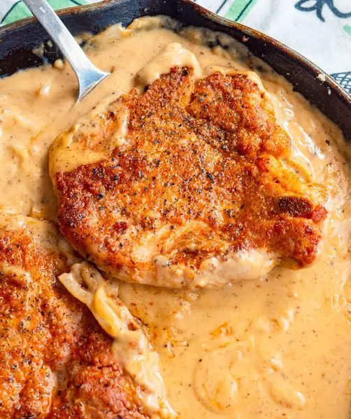 Southern Smothered Pork Chops