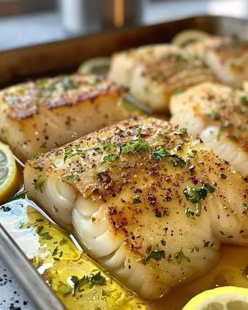 The Lemon Butter Pan-Seared Cod Recipe Jump to Recipe