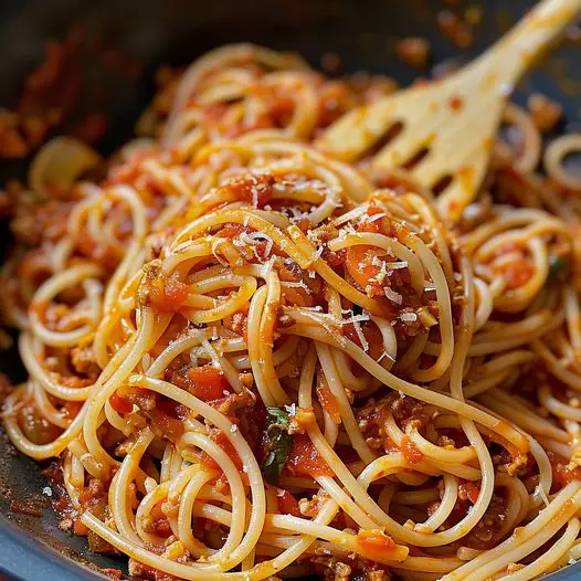 Simple and Delicious Homemade Spaghetti