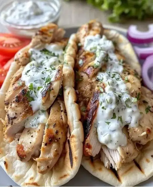 Greek Chicken Gyros Recipe