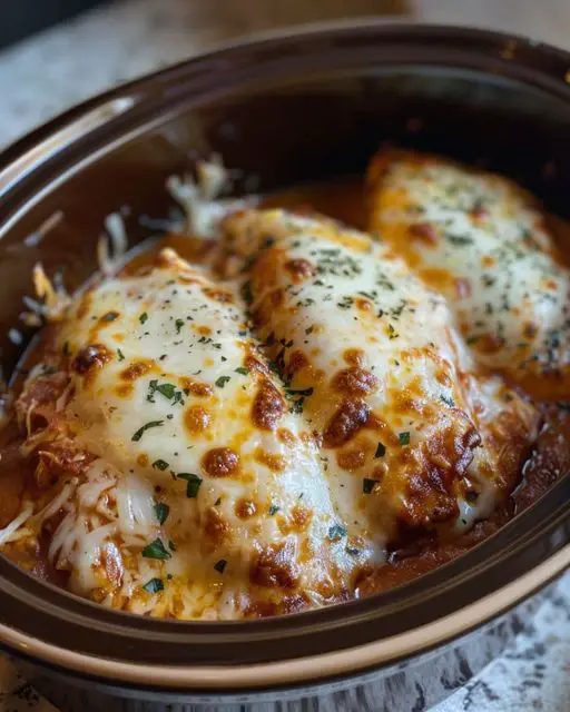 Slow Cooker Cheesy Mozzarella Chicken: A Comfort Food Delight