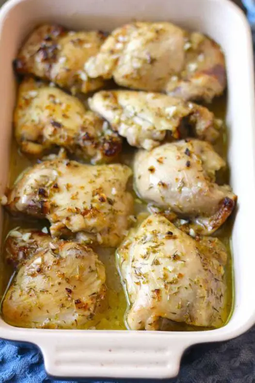 Baked Greek Lemon Chicken