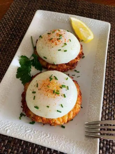 AIR FRYER POACHED EGGS