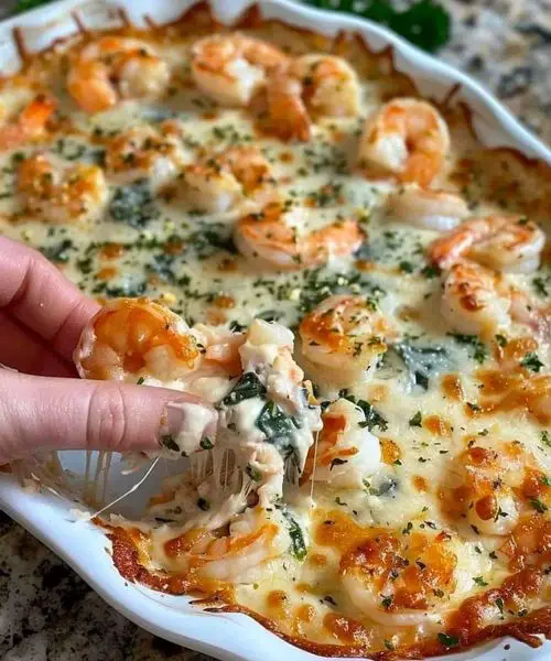 Oven-Baked Shrimp Casserole with Cheese: A Delicious and Easy Recipe