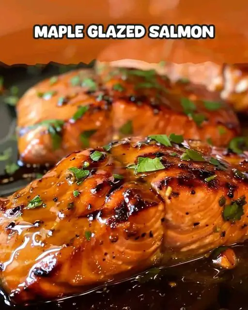 Maple Glazed Salmon