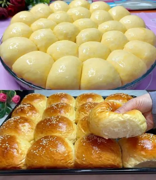 Milk brioche rolls / ROLLOS DE BRIOCHE DE LECHE