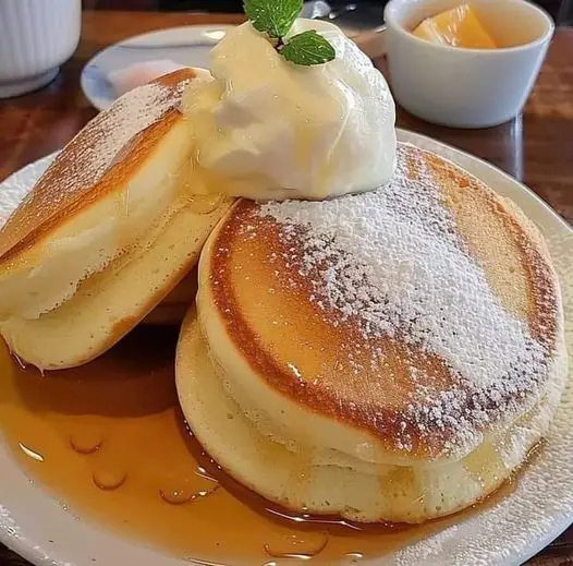 Fluffy Japanese Pancakes: