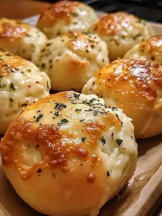 Garlic Butter Cheese Bombs