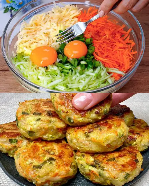 Zucchini and Potato Fritters with Smoky Paprika Sauce