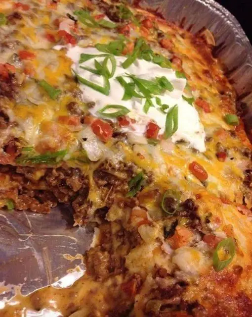 Walking Taco Casserole