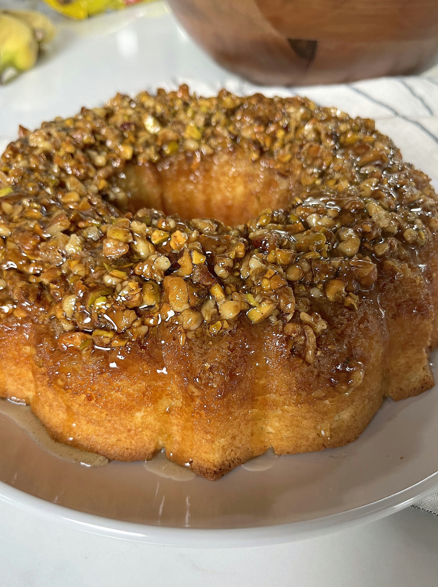 Baklava Bundt Cake