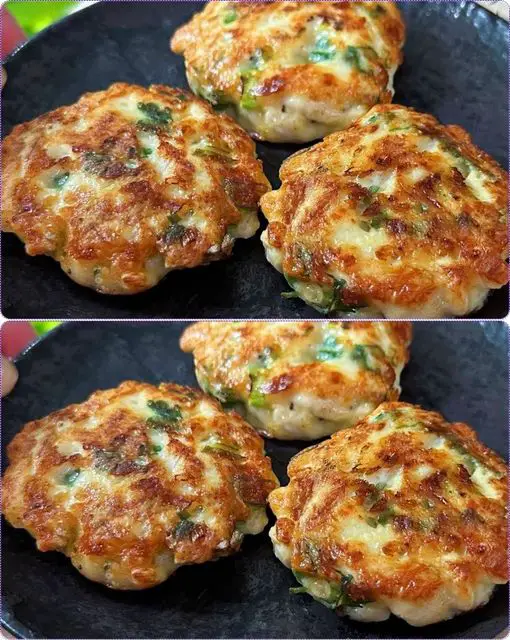 Chicken and Mozzarella Patties