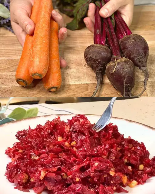 Sweet and Savory Beet and Carrot Skillet