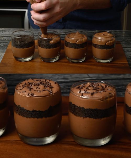 Oreo Cookie Chocolate Mousse