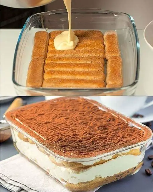 Tiramisu: Original Italian Recipe with Biscuits