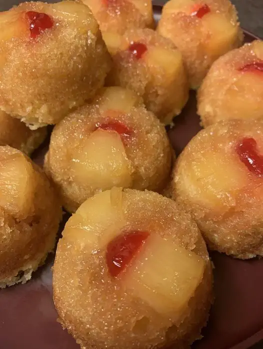 Pineapple Upside Down Cupcakes