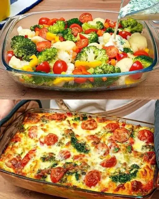 Cauliflower and Broccoli Casserole Recipe