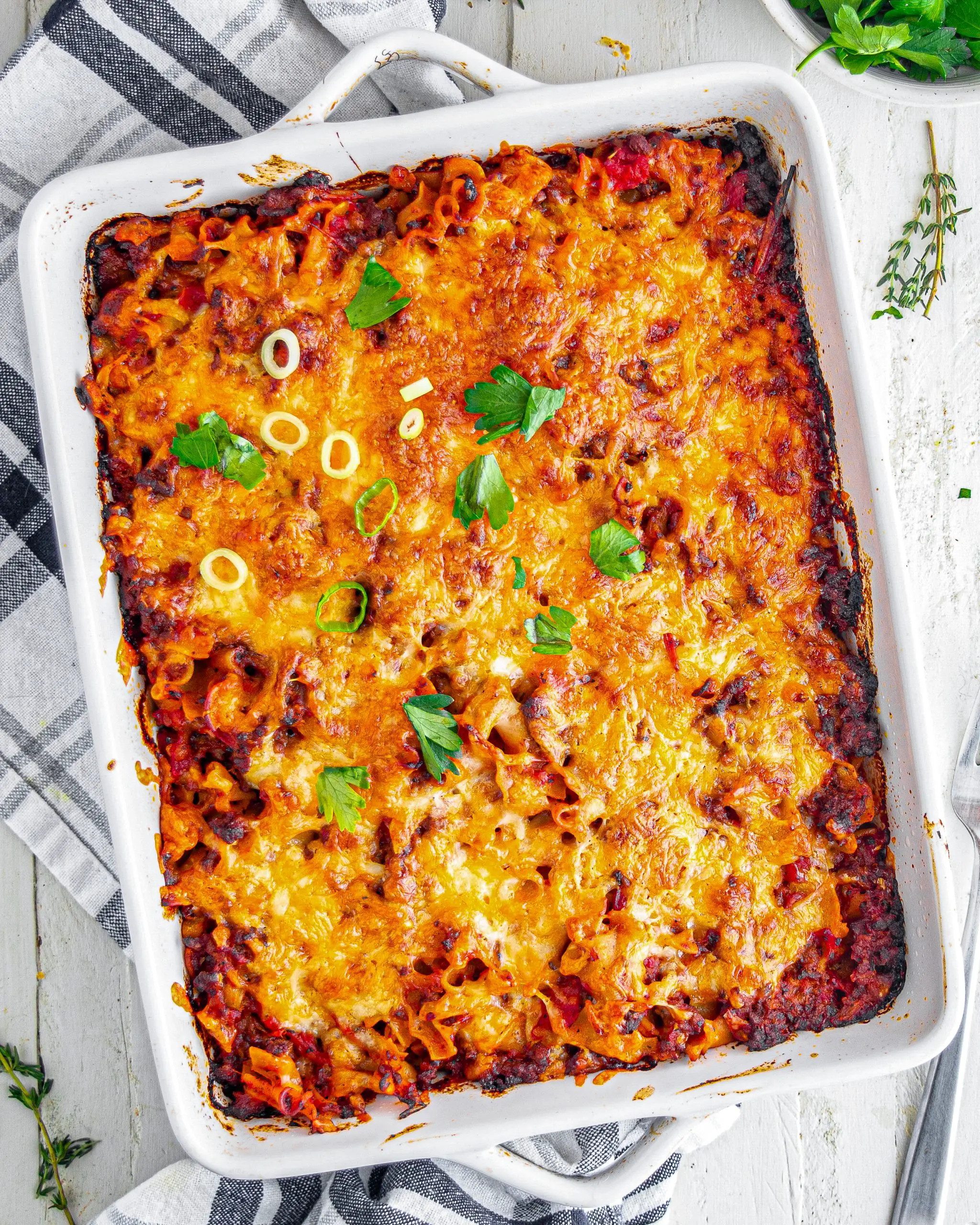 Creamy Beef Noodle Casserole