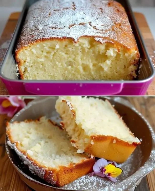 Grandma’s Vanilla Pudding Cake