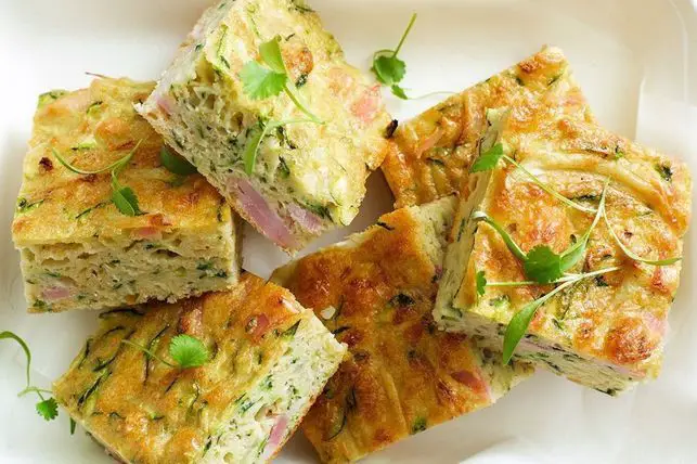 Australia’s favourite zucchini slice recipe